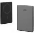 Uag SRGE Slim 5k Battery Black/Grey Powerbank - Sort - 5000 mAh