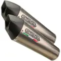 Gpr Exhaust Systems Gp Evo4 Titanium Dual Dorsoduro 1200 11-16 Cat Homologeret Slip On Lyddæmper