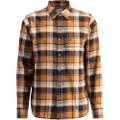 Lundhags Järpen Plaid Flannel Shirt, skjorte, herre, orange