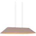QAZQA Moderne pendellampe beige inkl. LED 3-trins dæmpbar - Dani