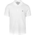 Gant Ganttil mænd. 2210 Pique polo shirt Regular Fit Shield hvid (XXL), Casual, Bomuld, Klassisk, Korte ærmer