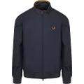 Fred perry Fred Perrytil mænd. J2660 Brentham jakke marineblå (M), Casual, Polyester