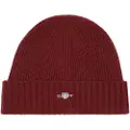Gant Ganttil mænd. 9910023 Skjold uldhue rød (OSFA), Casual, Bomuld