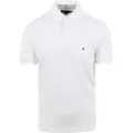 Tommy Hilfiger Tommy Hilfigertil mænd. MW0MW17770 Polo 1985 Regular hvid (3XL), Casual, Bomuld, Korte ærmer, Økologisk bomuld, Bæredygtig
