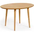 Kave Home - Spisebord Oqui, 90x120-200 cm - Flerfarvet - Spiseborde - - Homeroom