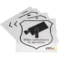 Axis Surveillance Sticker 10-pak