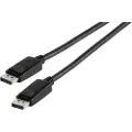 Vivanco Datakabel Displayport Han - Han 1,8 m sort 4008928454925 Modsvarer: N/A