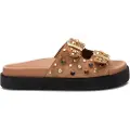Carmela Carmelatil kvinder. 16240101-CAMEL Sandaler i læder 162401 brun (36), 1-3 cm, Ingen, Casual