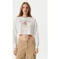 Vans Supply Boutique Relax Crop Langærmet t-shirt hvid