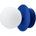 Globen Lighting - Væglampe/Plafond Art Deco IP44 - Blå - Væglamper - - Homeroom