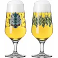 Ritzenhoff - Brauchzeit ølglas Pils 2-p - Flerfarvet - Ølglas - - Homeroom