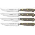 Wüsthof Steakknive CLASSIC COLOUR , sæt med 4, 12 cm, fløjlsøsters, Wüsthof