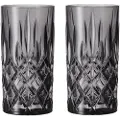Nachtmann Longdrinkglas NOBLESSE COLORS 395 ml, sæt med 2 stk, røg, Nachtmann