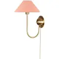 Globen Lighting - Væglampe Iris - Rosa - Væglamper - - Homeroom