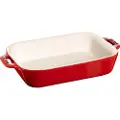 Staub Ovnfad 20 x 15 cm, rød, keramik, Staub