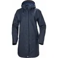 Helly Hansen Moss regnfrakke, dame, mørkeblå