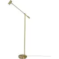 BELID - Gulvlampe Cato højde 100-143cm cm dæmpbar - Messing - Gulvlamper - - Homeroom