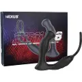 Nexus Simul8 - vibrerende penisring med anal dildo (sort)