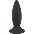 Black Velvets Black Velvet S - genopladelig analvibrator for begyndere - lille (sort)