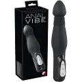 You2Toys - Anal Vibe - sort, kraftfuld anal vibrator