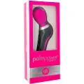 PalmPower Extreme Wand - genopladelig massagevibrator (pink-sort)