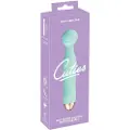Cuties Mini Wand - genopladelig, vandtæt masserende vibrator (grøn)