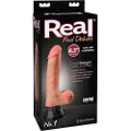 Real Feel Deluxe No.1 - kugleformet, livagtig vibrator (natur)