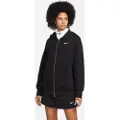 Nike Oversized Nike Sportswear Phoenix-hættetrøje med lynlås til kvinder - sort