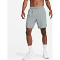Nike Challenger Dri-FIT 7-løbeshorts (18 cm) med indershorts til mænd - grå