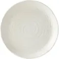 MIJ Middagstallerken WHITE SPIRAL MIJ 24,5 cm, hvid