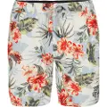 Superdry Superdrytil mænd. M3010242A Flerfarvet badedragt med hawaii-print (M), Badetøj, Genanvendt polister, Bæredygtig