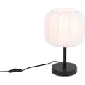 TRIO Japandi bordlampe sort med hvid - Madleine