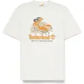 Timberland Front Boot Graphic T-shirt Med Korte ærmer
