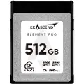 EXASCEND Cfexpress 4.0 Type B Element Pro 512gb Hukommelseskort