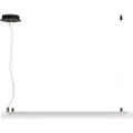 Kave Home - Vauxall loftslampe i metal og matteret glas - Sort - Loftpendler - - Homeroom