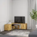Hannah Home - TV-bænk Rosa - Brun - Tv-bænke & mediebænke - - Homeroom