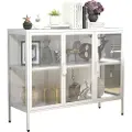 VCM - Vcm Gulvvitrine Floka L - Hvid - Skænke & sideboards - - Homeroom