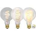 Star Trading - LED-pære E27 G95 Decoled Spiral Clear 3-step memory - Transparent - Lyskilder & pærer - - Homeroom
