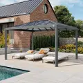 PRIMEYARD 3x4m, hardtop havepavillon, uden sidegardiner