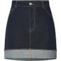 Pieces Pcfranna Denim Mininederdel