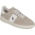 Ralph Lauren Polo Ralph Laurentil mænd. 809960995003 Heritage Aera beige træningssko i læder (45), Fast, Blonder, Casual
