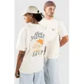 Woodbird Baine Eat T-shirt hvid