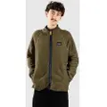 Passenger Tripper Full Zip Recycled Sherpa Fleecejakke grøn