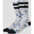 Stance Surfing Monkey Socks Socks hvid