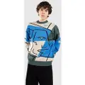 Blue Tomato Graphic Knit Pullover mønster