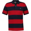 Gant Block Stripe Kortærmet Polo