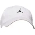 Jordan Ustruktureret Jordan Club-kasket med buet skygge - hvid
