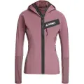 Adidas Terrex Techrock Wind Fleecejakke Med Fuld Lynlås