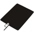 Avenger Studiobaggrund Med Helt Sort Flag 18x24 Cm