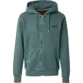 Superdry Essential Logo Washed Sweatshirt Med Lynlås